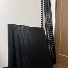 【お渡しの相手が決まりました！】スチールラック5段（ブラック）