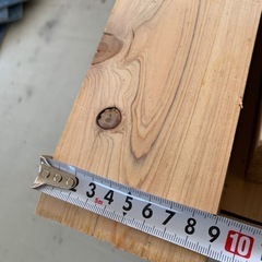 9cm角　長さ約40cm木材　の画像