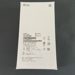 OPPO A3 5G ブラック　SIMフリー　新品未開封！！　　　の画像