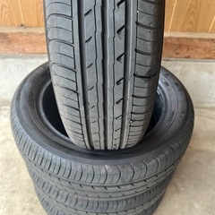中古タイヤ組み換え込み165/60R15 77HヨコハマES32年製2024の画像