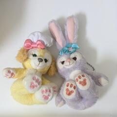 クッキー・アンとステラ・ルーのぬいぐるみキーホルダー