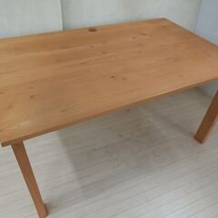 木製デスク