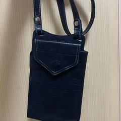 ダコタ　dacota レザー　スマホショルダーバッグ
