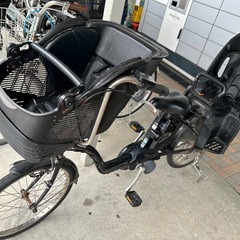 パナソニック子供載せ電動アシスト自転車

