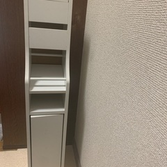 ニトリ購入、玄関用収納、小物置きに便利　美品の画像