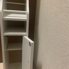 ニトリ購入、玄関用収納、小物置きに便利　美品の画像