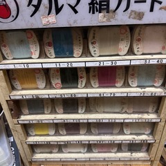 洋裁　ミシン系　絹糸