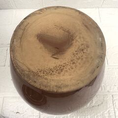 常滑焼 かめ 久松窯 2号 3.6L 漬物 梅干し 丸壺蓋付 食物容器瓶 日本製 ☆札幌市 白石店 の画像