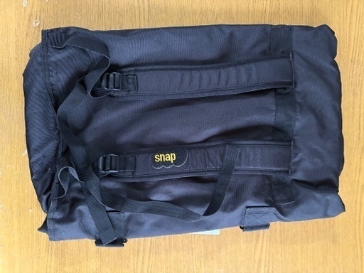 snap ショルダータイプロープバッグ 黒 SNAP S | ショルダーポーチ – PAAGOWORKS
