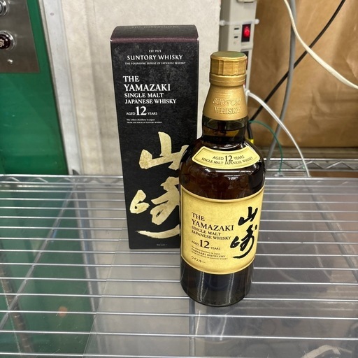 サントリー/山崎12年シングルモルト/ウイスキー/700ml/43%