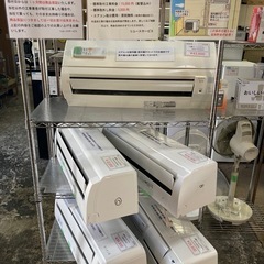 エアコン 出店しました！6畳用～10畳用 室内機・室外機のセット...