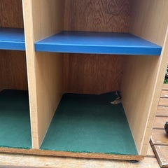【訳あり格安】カラフルな収納棚の画像