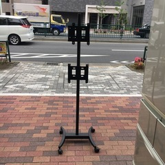モニター取付金具／スタンド式／上下2画面
