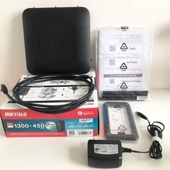 【中古品】バッファロー BUFFALO 無線LANルーター WXR-1750DHP2 Wi-Fiルーター PC周辺機器の画像