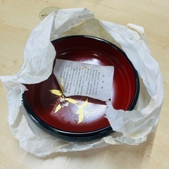会津塗の漆器（未使用品）の画像