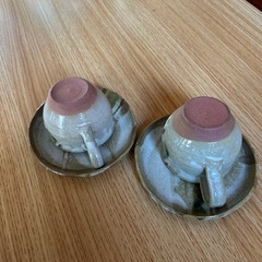 ヤチムン　　ティーカップ2点セットの画像