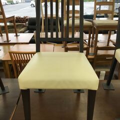 ★ジモティー割あり★KJ10228  ダイニングチェア  クリー...