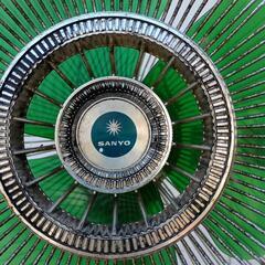 昭和レトロ扇風機　SANYOの画像