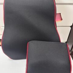 ２点セット☆車の助手席など 低反発クッション 背もたれ・ヘッド ...