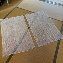 レースのれん2枚129✖️80