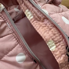 H&M ディズニー ミニー ダウンベスト 90cmの画像