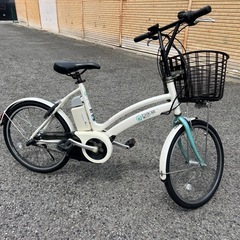 🉐295🉐バッテリー長持ち🉐🉐 ブリヂストン 20インチ 電動自...