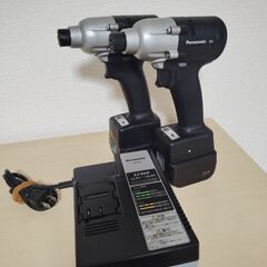 パナソニック10.8V電動ドライバー 2セット