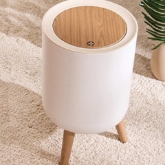 【ゴミ箱】ワンプッシュで開くオシャレな足つきゴミ箱