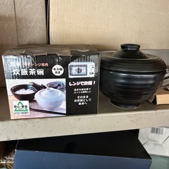 レンジで炊飯　陶器