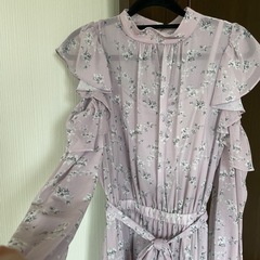 MUSEL肩出しandフリル♡可愛い‼︎長袖ワンピース⭐︎