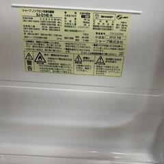 シャープ 冷蔵庫137L　2019年製 どっちもドアの画像