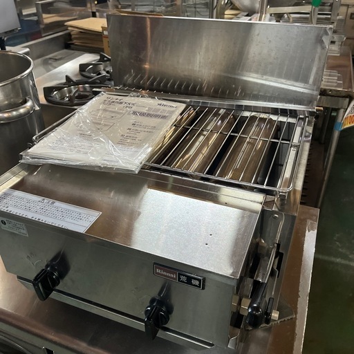 ☆問い合わせ多い☆リンナイ　ガス赤外線下火式グリラー　RGA-404B LPガス