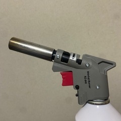 ガスバーナー少し使用してます　キャンプの画像