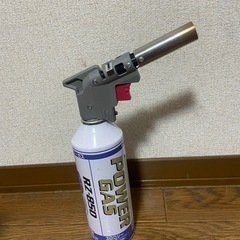 ガスバーナー少し使用してます　キャンプ