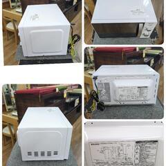 J547 ★2018年製★ヘルツフリー★庫内に黄ばみヤケ★ユアサ★電子レンジ★PRE-650HFTの画像
