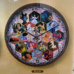 ディズニープレミアムウォールクロック時計の画像