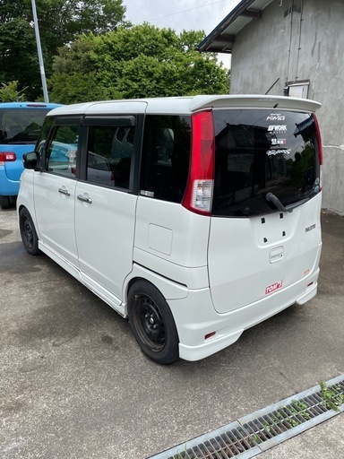 値下げ 7万㌔台パレット パールホワイト プッシュスタート 電動スライドドア 値下げ 7万㌔台パレット パールホワイト プッシュスタート 電動