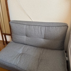 【6/5まで出品中】ニトリ　折りたたみソファ　
