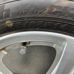 バリ山　軽自動車用　夏タイヤホイールセット