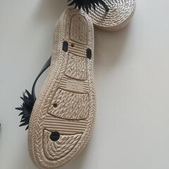 新品サンダルの画像