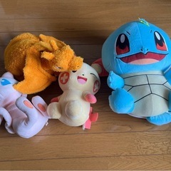 ポケモンぬいぐるみ4点セット