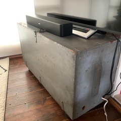 アンティーク　米軍箱　3万円→テレビ台　TVボードの画像