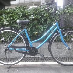 整備済み中古自転車　27インチ　税別￥8.980-　軽快車　ブル...