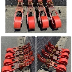施肥播種機　松本農機　さばける号　MO-400 4連　トラクター...