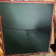 額縁付き　絵　羊　インテリアの画像