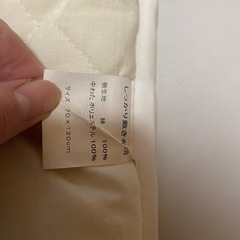 敷き布団　70cm✖︎120cmの画像