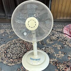 【動作品！中古】扇風機 MORITA/森田電工 白 ホワイト K...