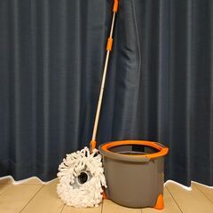 CLEANHOME 回転モップセット（バケツ付き・フローリング用）