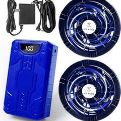 空調服 40V 高出力 ファン バッテリー セット 30000m...