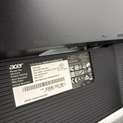 液晶モニター27インチの画像
